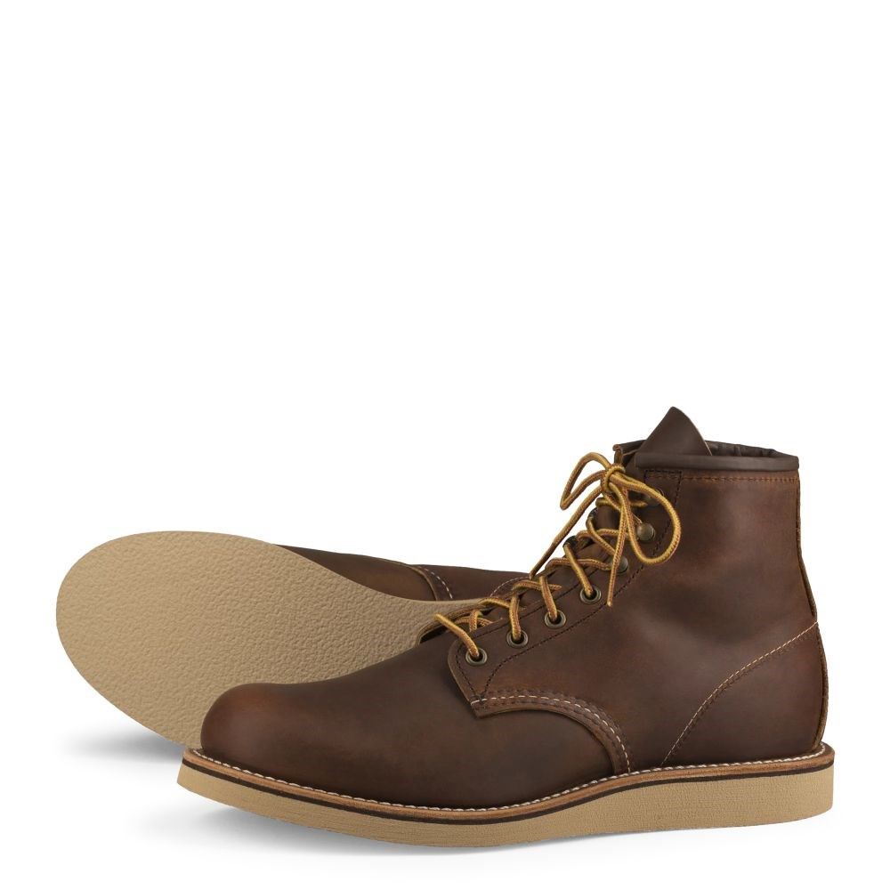 Red Wing Rover 6-Inch Boot in Copper Rough & Tough Leather Laarzen Heren Chocola - 2950